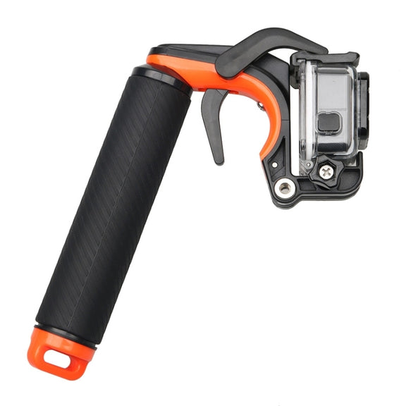 Shutter Trigger + Floating Hand Grip Diving Buoyancy Stick with Adjustable Anti-lost Strap & Screw & Wrench for GoPro HERO7 /6 Black /5 Black