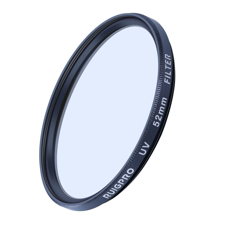 RUIGPRO for GoPro HERO10 Black / HERO9 Black Professional 52mm UV Lens Filter with Filter Adapter Ring & Lens Cap
