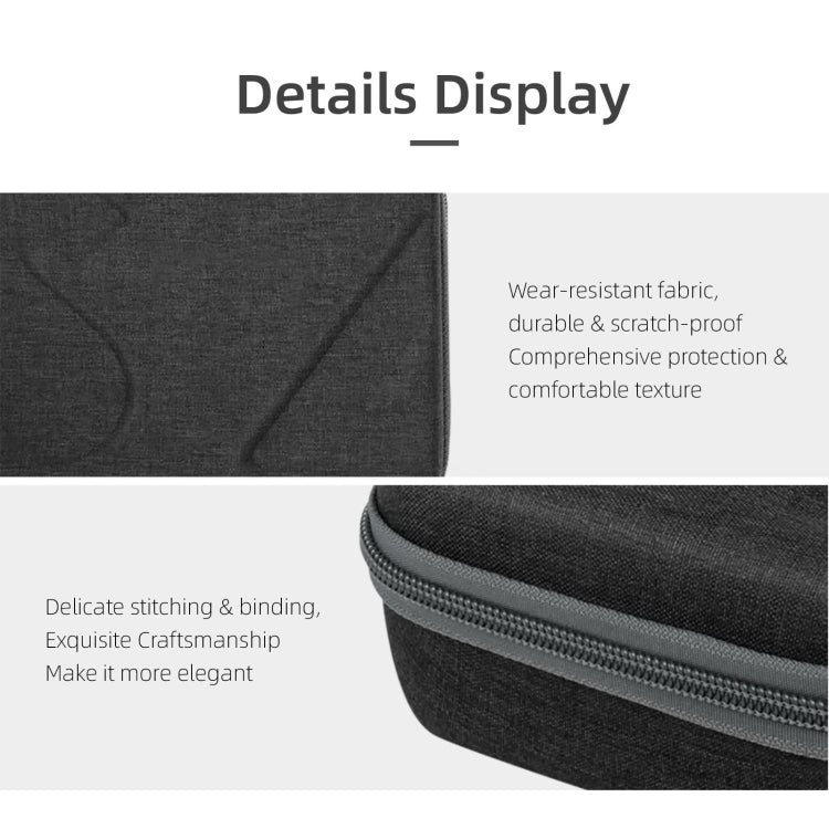 Sunnylife IST-B193 Storage Bag Case Handbag for Insta360 ONE X2 / X(Black)