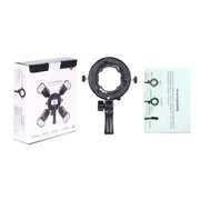 TRIOPO TR-05 Flash Holder Multi-function Camera Universal S-type Holder Accessories Transfer Interface