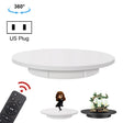 42cm Electric Rotating Display Stand Video Shooting Props Turntable, Load: 100kg, Plug-in Power, US Plug(White) - free shipping - PMc TechLife - Order now!