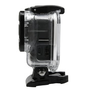 For GoPro HERO5 Skeleton Housing Protective Case Cover with Buckle Basic Mount & Lead Screw, Need to Disassemble Lens