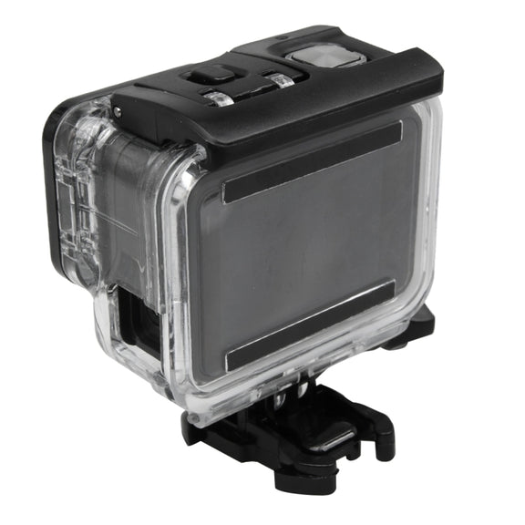 For GoPro HERO5 Skeleton Housing Protective Case Cover with Buckle Basic Mount & Lead Screw, Need to Disassemble Lens