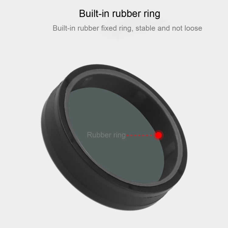 For Xiaomi Mijia Small Camera 38mm ND Dimmer Lens Filter(Black)