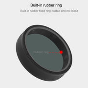 For Xiaomi Mijia Small Camera 38mm UV Protection + ND Dimmer Lens Filter(Black)