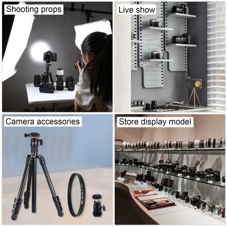 DF DSLR Camera Non-Working Fake Dummy Lens Model (Black)
