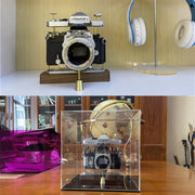 For Nikon Non-Working Fake Dummy Camera Model Room Props Display Photo Studio Camera Model (Coffee)
