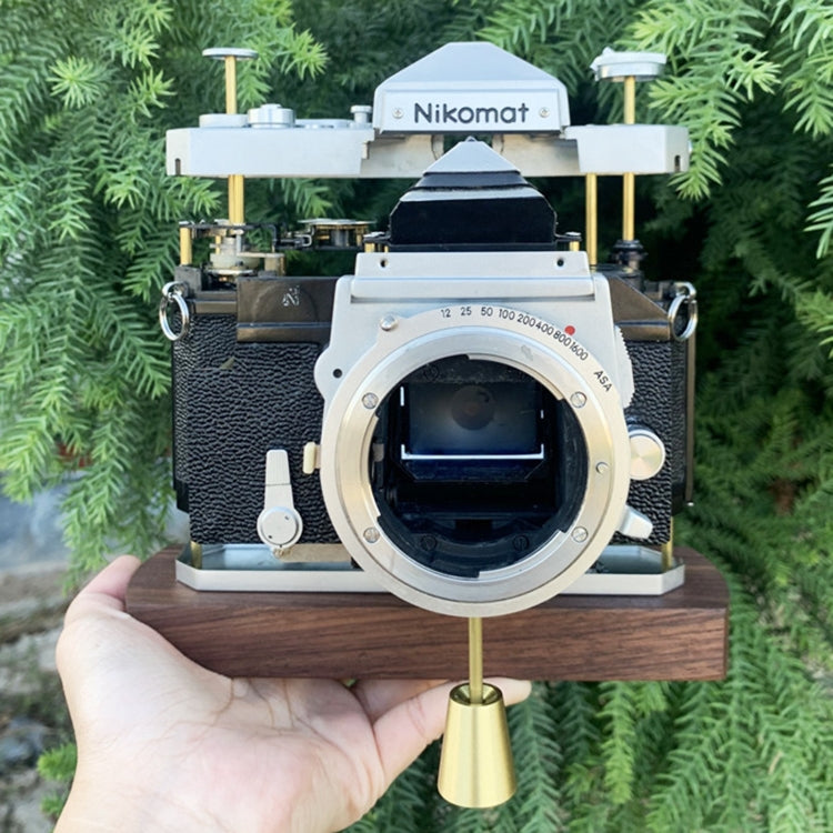 For Nikon Non-Working Fake Dummy Camera Model Room Props Display Photo Studio Camera Model (Coffee)
