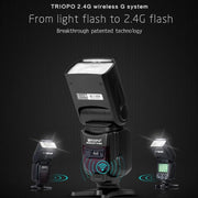 TRIOPO TR-950ii Flash Light Speedlite (Black)