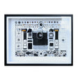 Non-Working Display 3D Mechanical Film Camera Rectangle Photo Frame Mounting Disassemble Specimen Frame, Model: Style 8, Random Camera Model Delivery - free shipping - PMC Jewellery - Order now!