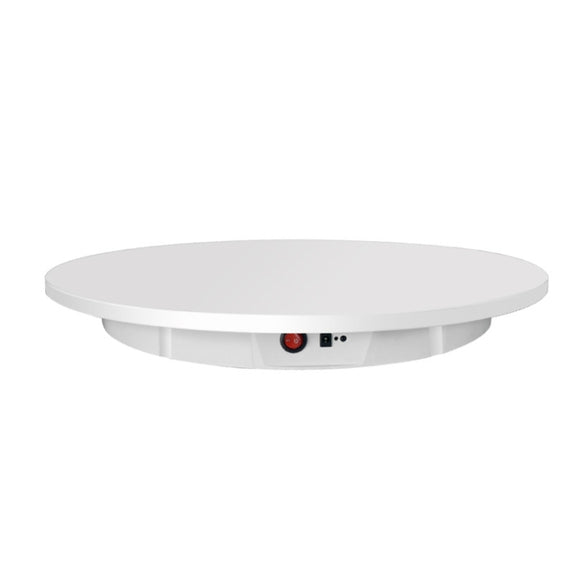 60cm Electric Rotating Display Stand Props Turntable, Load: 100kg, Plug-in Power, AU Plug(White)
