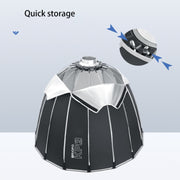 TRIOPO KP2-90 90cm Speedlite Flash Deep Parabolic Softbox Bowens Mount Diffuser(Black)