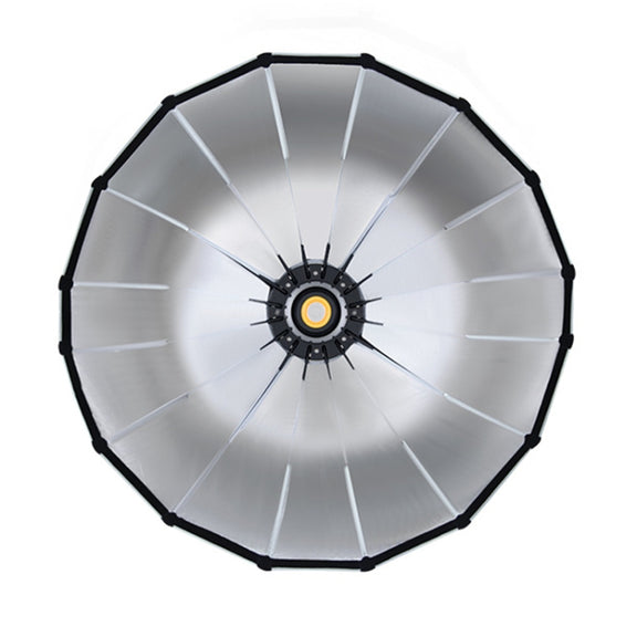 TRIOPO KP2-120 120cm Speedlite Flash Deep Parabolic Softbox Bowens Mount Diffuser(Black)