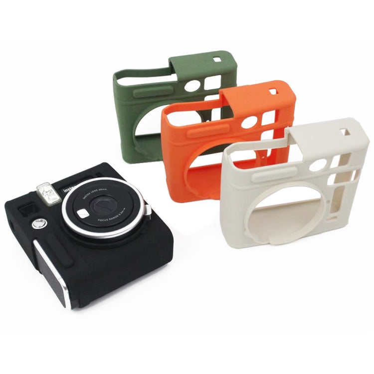 Soft Silicone Protective Case for Fujifilm Instax mini 40 (White)