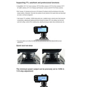 Godox X2T-N E-TTL II Bluetooth Wireless Flash Trigger for Nikon (Black)