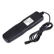 RST-7002 LCD Screen Time Lapse Intervalometer Shutter Release Digital Timer Remote Controller with C8 Cable for CANON 1D/1DS/50D/40D/30D/20D/10D/5D/7D Camera(Black)