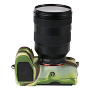 For Sony A7R4 Soft Silicone Protective Case(Camouflage)