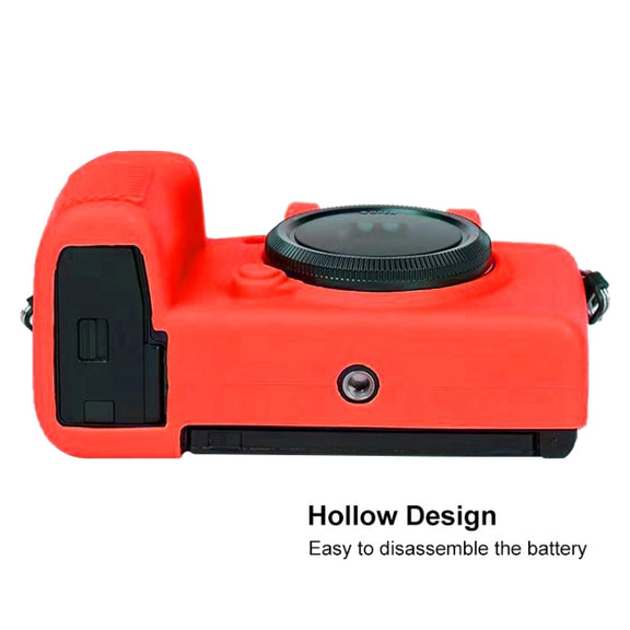 Soft Silicone Protective Case for FUJIFILM X-S10(Coffee)