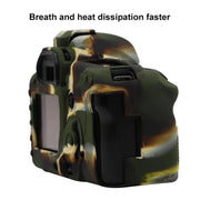 For Canon EOS 5D Mark II Soft Silicone Protective Case(Camouflage)
