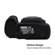 For Canon EOS 5D Mark II Soft Silicone Protective Case(Yellow)