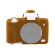 For Canon EOS M50 Mark II / M50 II Soft Silicone Protective Case(Coffee) - Protective Case by PMC TechLife | Online Shopping South Africa | PMC TechLife | Buy Now Pay Later Mobicred