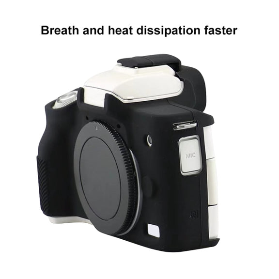 For Canon EOS M50 Mark II / M50 II Soft Silicone Protective Case(Red)