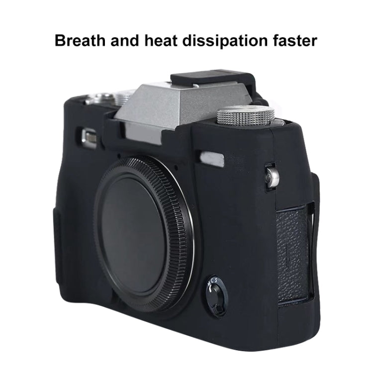 For FUJIFILM X-T30 Soft Silicone Protective Case(Black)