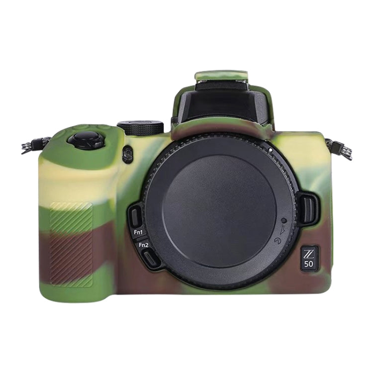 Soft Silicone Protective Case for Nikon Z50 (Camouflage)
