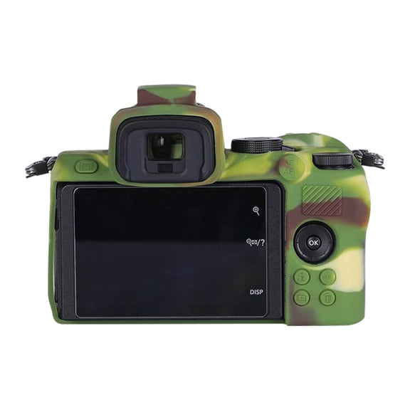 Soft Silicone Protective Case for Nikon Z50 (Camouflage)