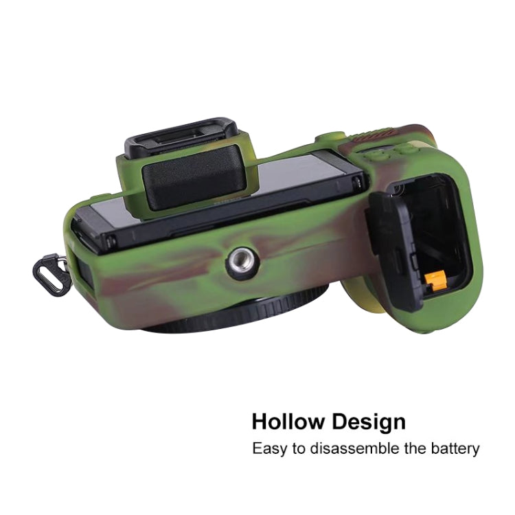 Soft Silicone Protective Case for Nikon Z50 (Camouflage)