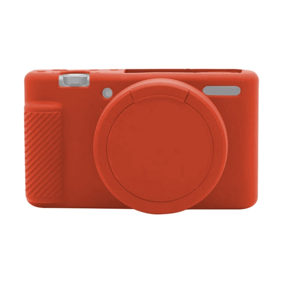 Soft Silicone Protective Case for Sony ZV-1 (Orange)