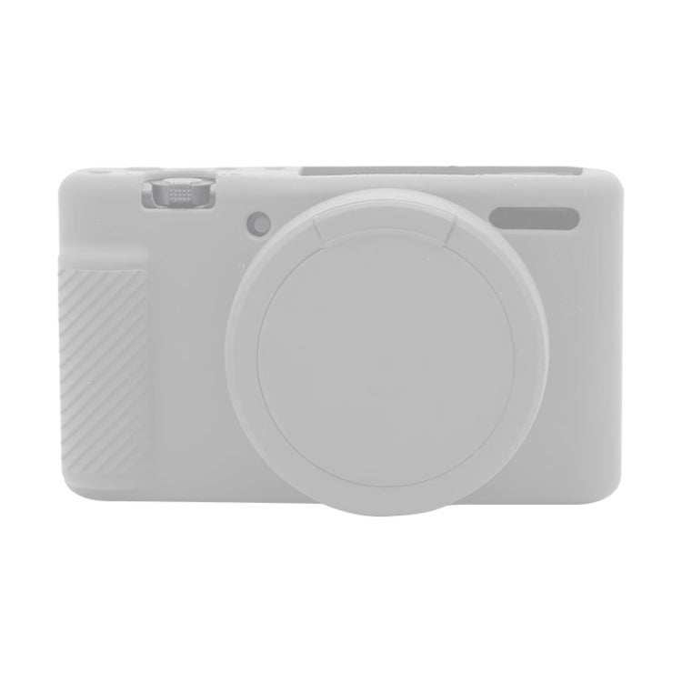 Soft Silicone Protective Case for Sony ZV-1 (White)