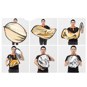 Godox FT01 110cm Round 2 in 1 Gold / Silver Folding Reflector Board