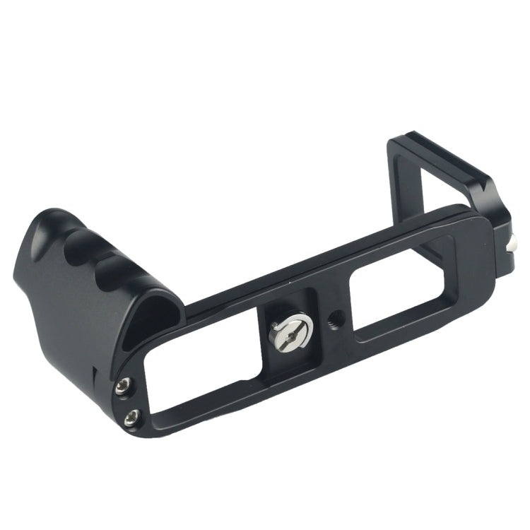 Vertical Shoot Quick Release L Plate Bracket Base Holder for FUJI X-E1 (Black)