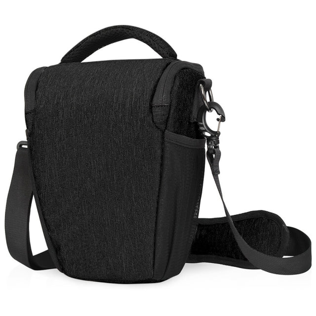 CADEN D11 Water-resistant Crossbody Shoulder SLR Camera Bag, Size: 20.5 x 16 x 27cm (Black)