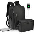 CADeN L5 III Multi-function Digital Camera Dual Shoulders Bag Backpack (Black) - free shipping - PMC TechLife - Order now!