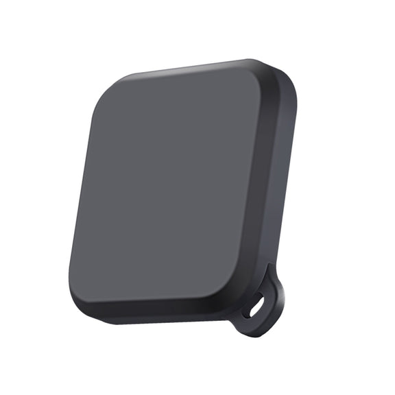 For Insta360 One R 4K with Frame Shockproof Silicone Protective Case with Lens Cap Cover(Black)