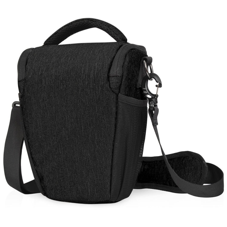 CADEN D1 Water-resistant Crossbody Shoulder SLR Camera Bag, Size: 19 x 13x 21cm (Black)