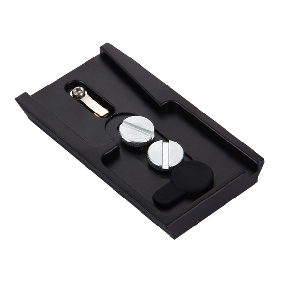 Fittest FC-501 Quick Release Assembly Aluminium Alloy Clamp Adapter with Quick Release Sliding Plate for Manfrotto Tripod 577 Replacement