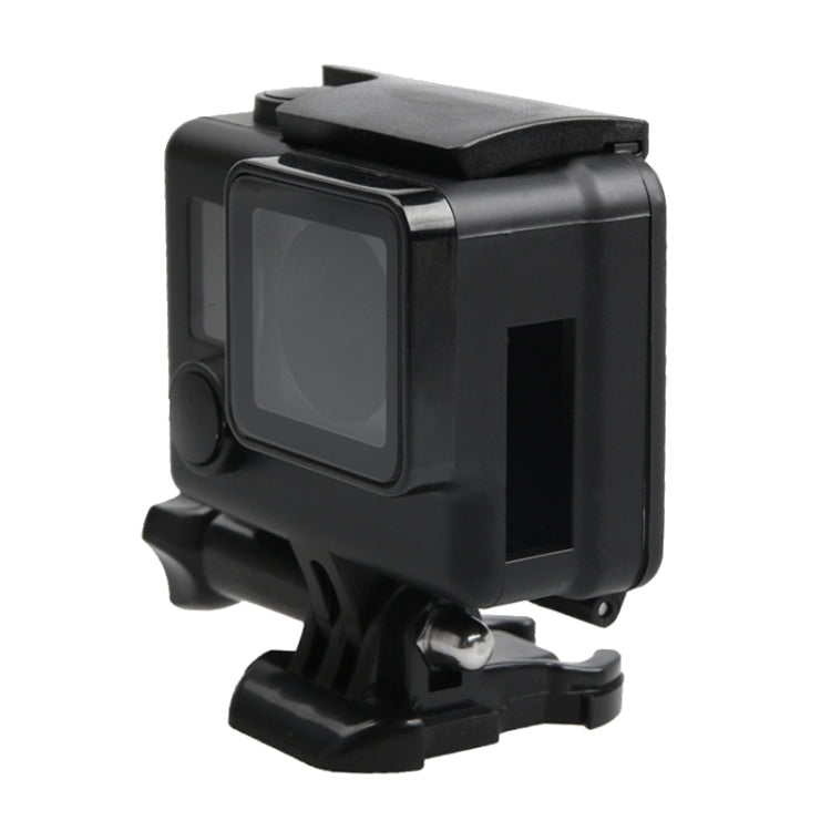 For GoPro HERO4 ABS Skeleton Housing Protective Case Cover with Buckle Basic Mount & Lead Screw
