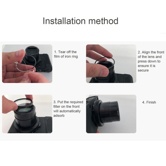 JSR ND16 Lens Filter for Panasonic LUMIX LX10