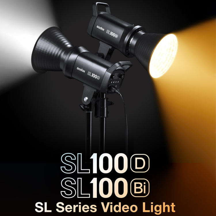 Godox SL100D 100W 5600K Daylight-balanced LED Light Studio Continuous Photo Video Light(US Plug)
