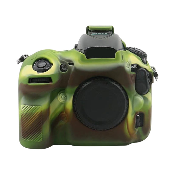 Soft Silicone Protective Case for Nikon D810 (Camouflage)