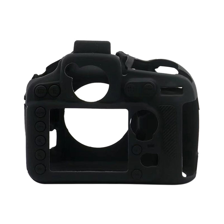 Soft Silicone Protective Case for Nikon D810 (Black)