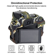 Soft Silicone Protective Case for Nikon D5200 (Camouflage)