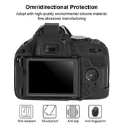 Soft Silicone Protective Case for Nikon D5200 (Black)