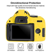 Soft Silicone Protective Case for Nikon D5200 (Yellow)