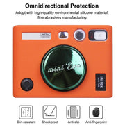 Soft Silicone Protective Case for FUJIFILM instax mini Evo (Orange)