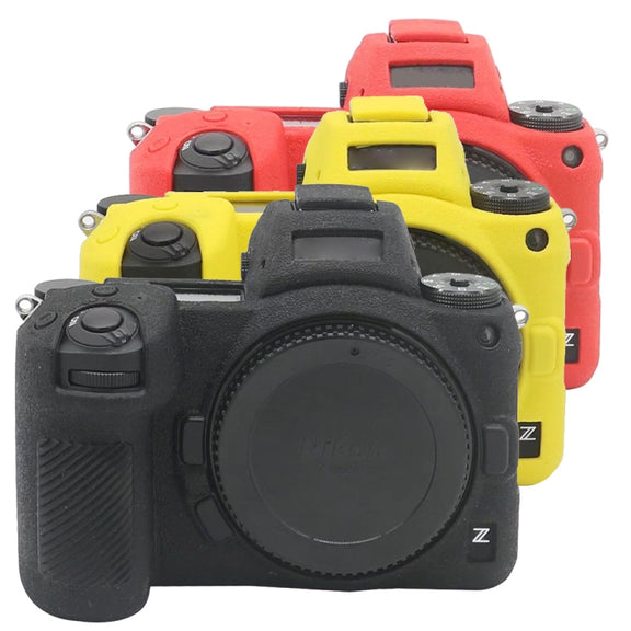 For Nikon Z7 II Soft Silicone Protective Case (Black)