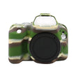 For Canon EOS 250D Soft Silicone Protective Case (Camouflage) - Protective Case by PMC TechLife | Online Shopping South Africa | PMC TechLife | Buy Now Pay Later Mobicred